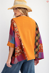 My Heart of Glass Persimmon Top