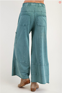 Mystic Teal Green Pants