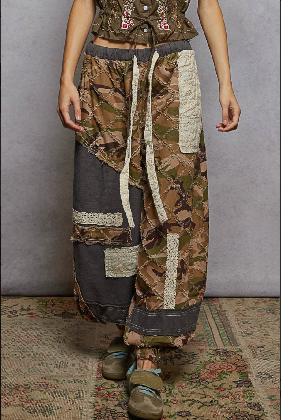 Wander Wild Patchwork Pants