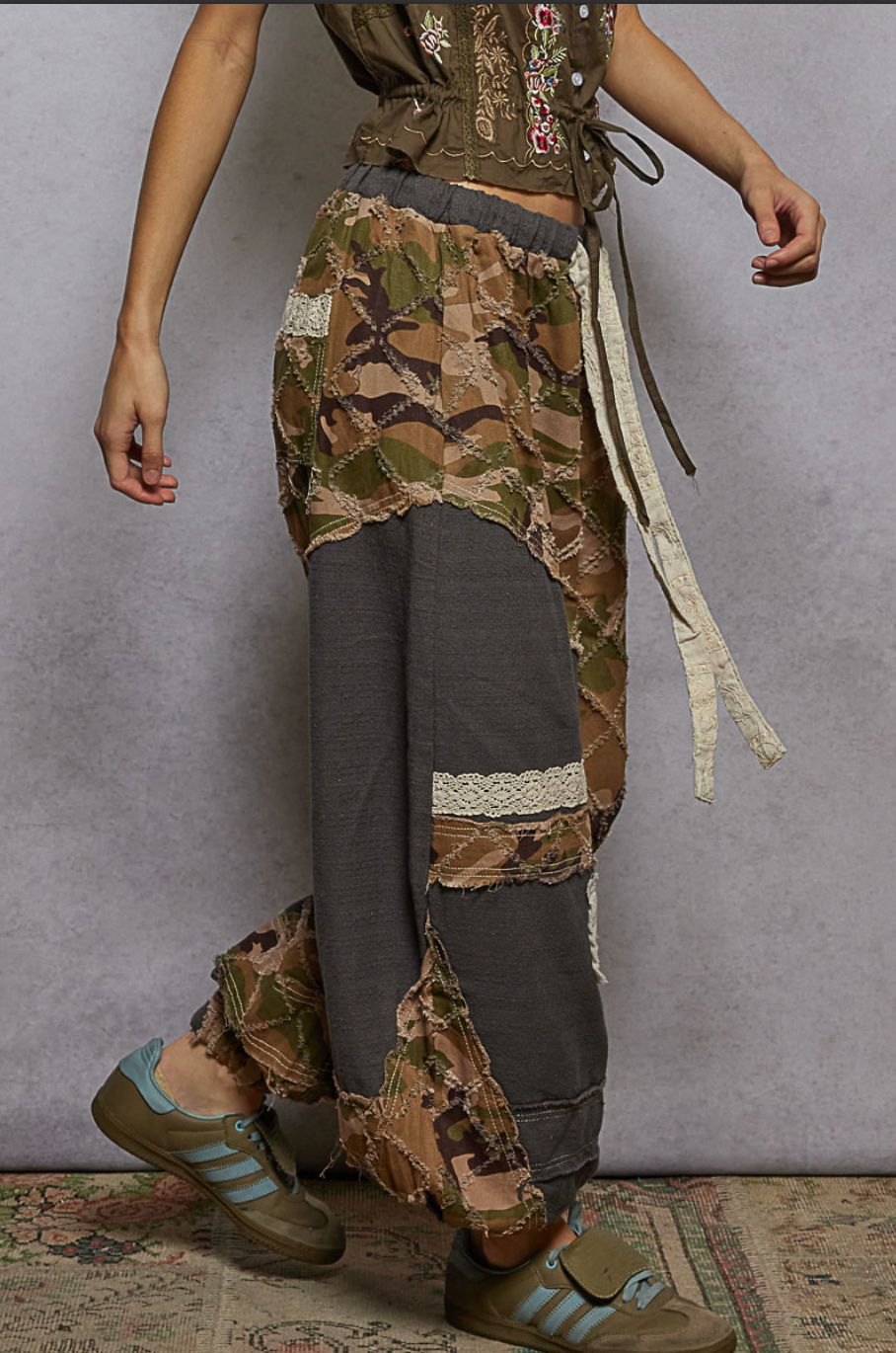 Wander Wild Patchwork Pants