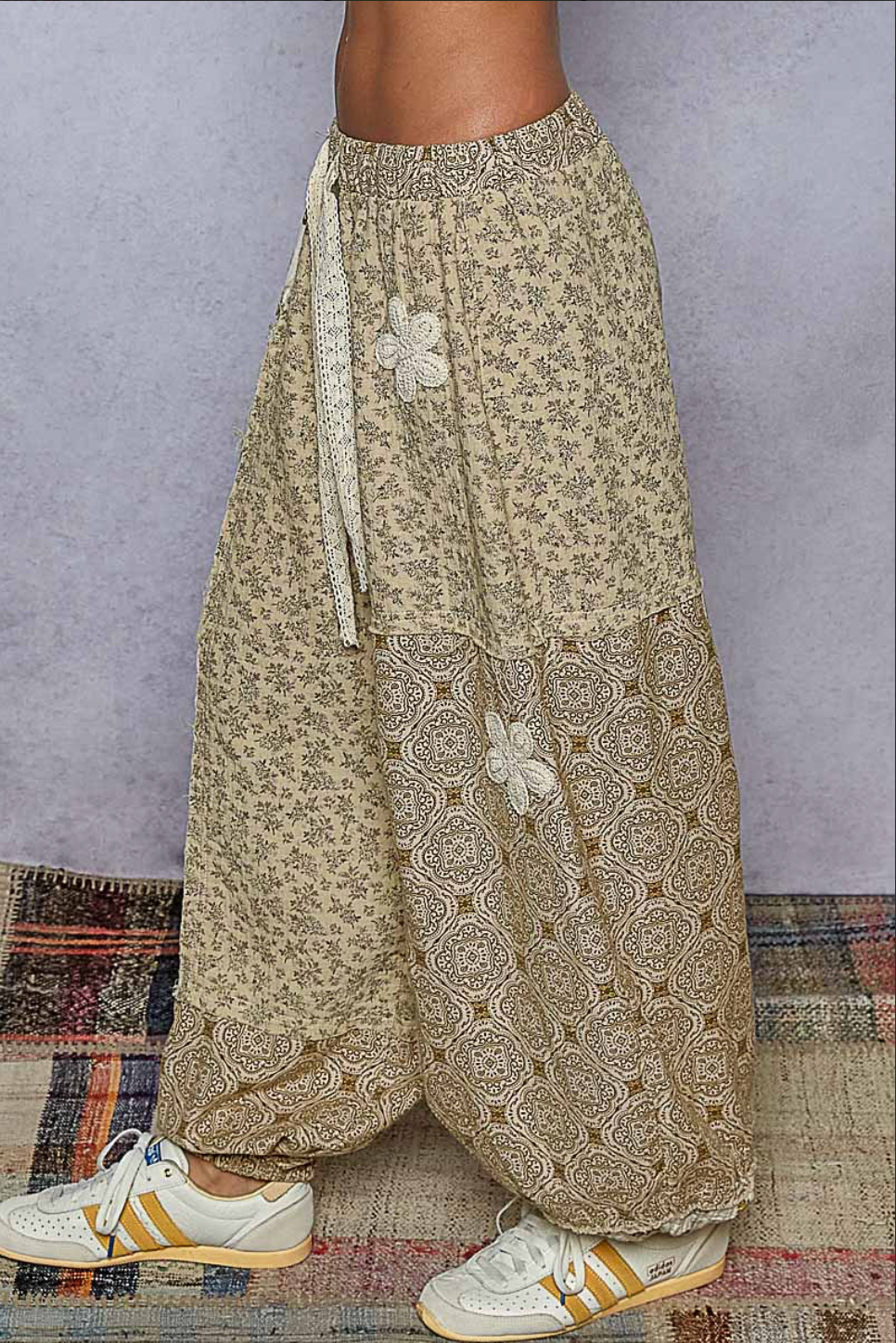 Sand Dune Patchwork Pants