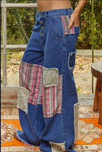 Pink Moon Patchwork Pants