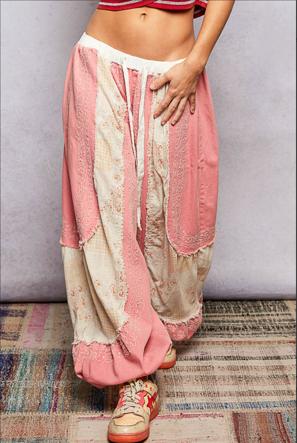 Desert Rose Patchwork Pants