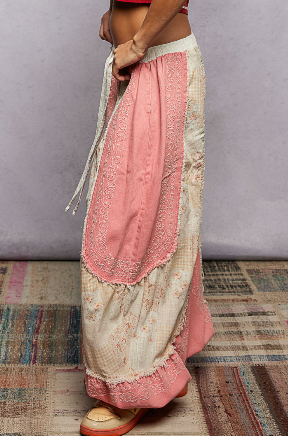 Desert Rose Patchwork Pants