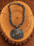 Road to Rodeo Finals Buckle Necklace — Chain