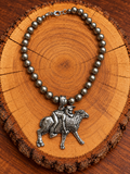 Mutton Busting Statement Necklace