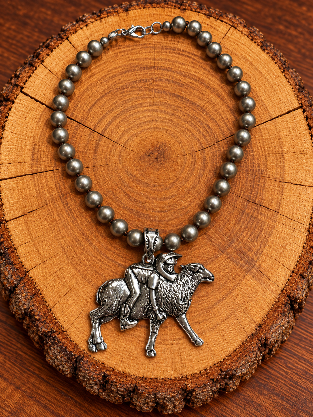 Mutton Busting Statement Necklace