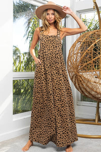 In Love with Leopard Overalls