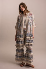 Full-length view of matching Peace and Patchwork set
