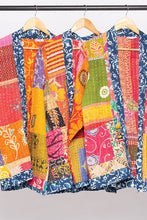 Assorted one-of-a-kind reversible Kantha quilted sari jackets