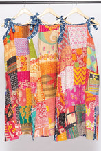 Assorted one-of-a-kind reversible Kantha patchwork sundresses