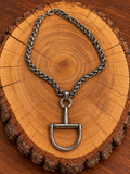 Snaffle Bit Statement Necklace