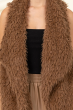 Awaiting Winter Brown Sugar Vest