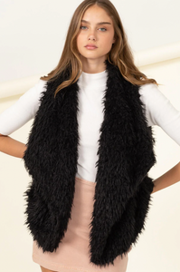 Awaiting Winter Black Vest
