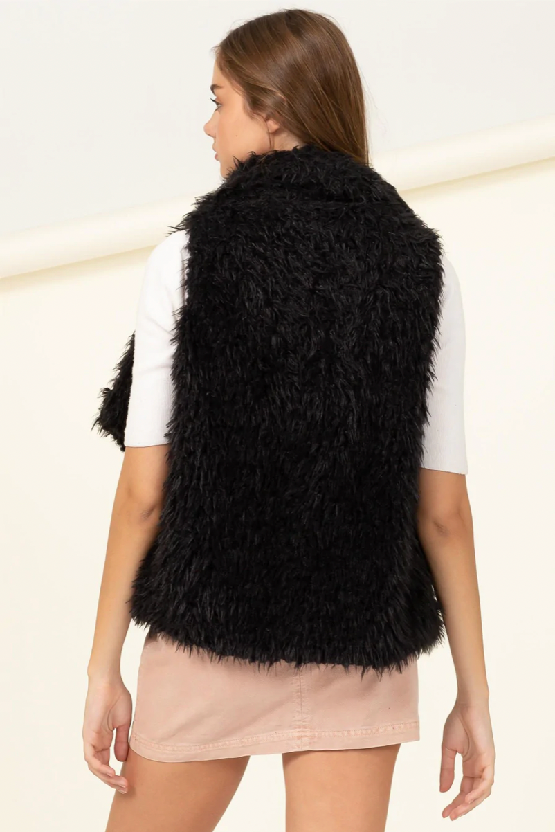 Awaiting Winter Black Vest