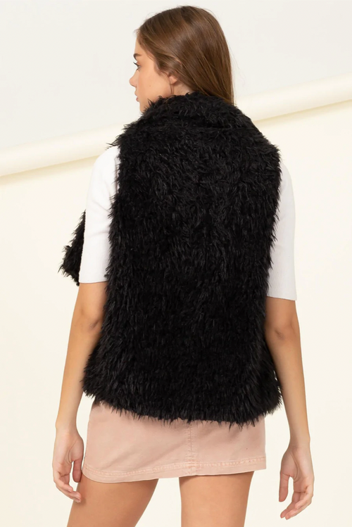 Awaiting Winter Black Vest