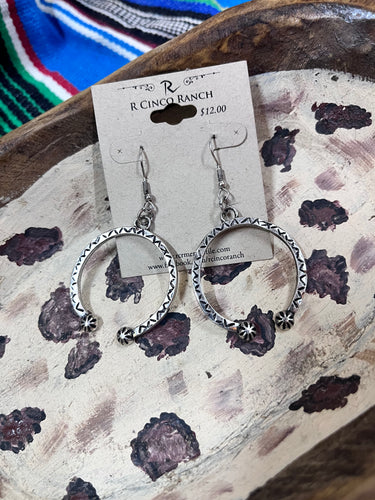 Horseshoe Dangle Earrings
