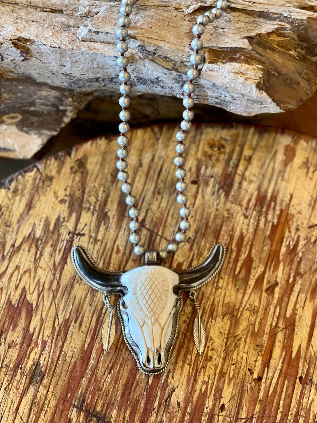Wild & Free Pendent and Silver Necklace