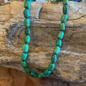 Short African Turquoise Necklace