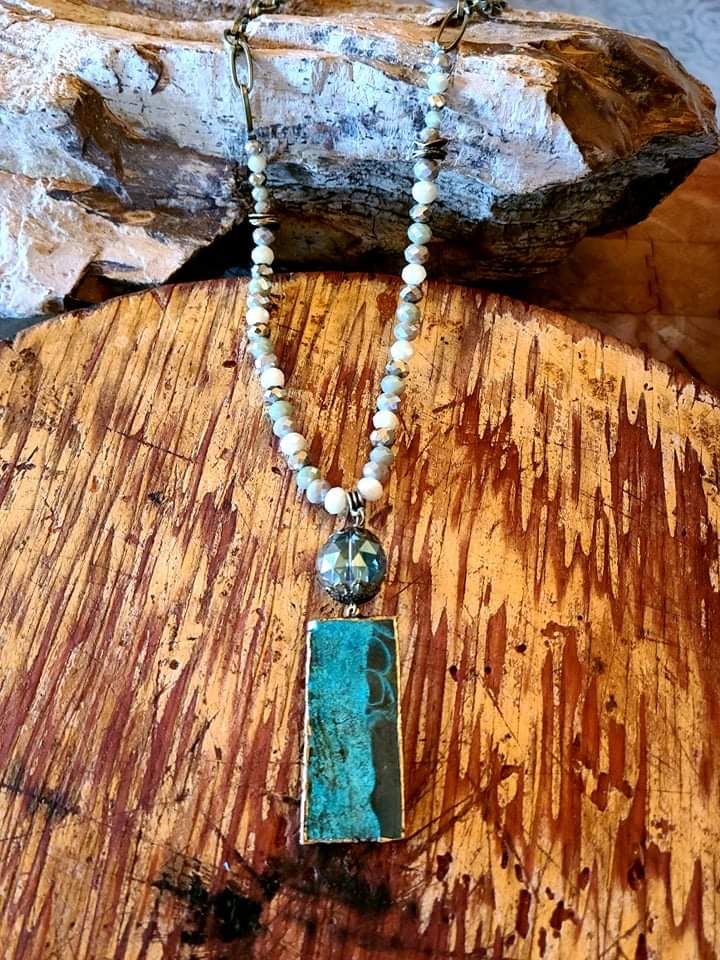 Ocean Agate Necklace
