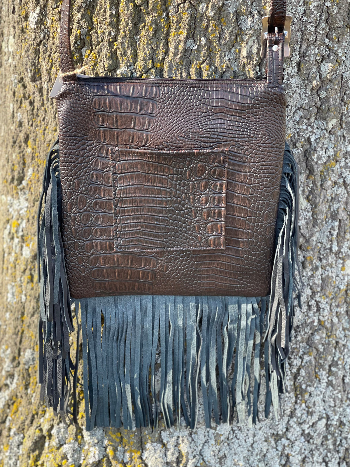 Plumas Turquoise Kimberly Crossbody