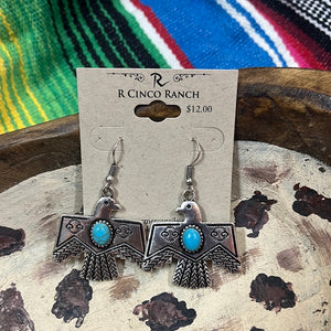 Turquoise Eagle Tribe Earrings