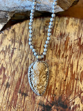 Home, Home on the Range Buffalo Silver Necklace
