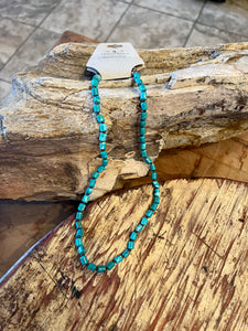 Thin Turquoise necklace