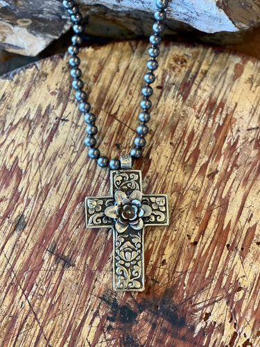 Cross Silver Necklace