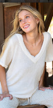 Waffle Knit Cream