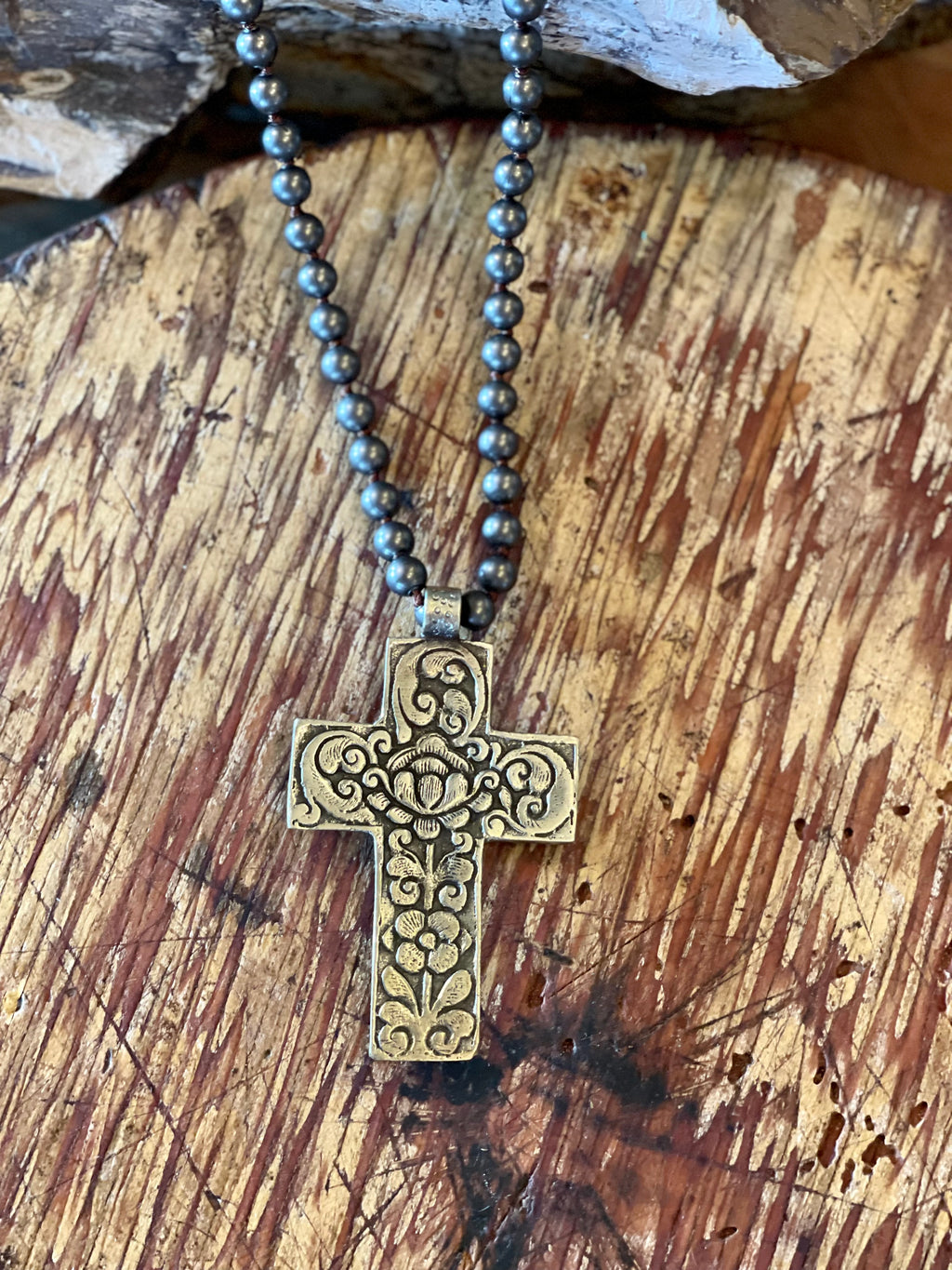 Cross Silver Necklace